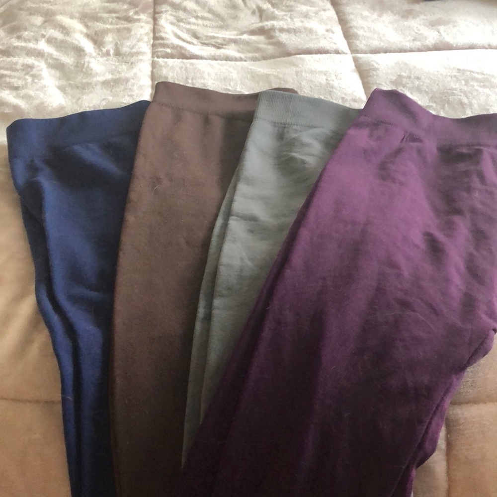 4 - Fleece lined leggings